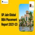 SP Jain Global BBA Placement Report 2021-23 Highlights Australia as Top Destination for Undergraduates